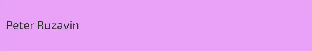 Peter Ruzavin